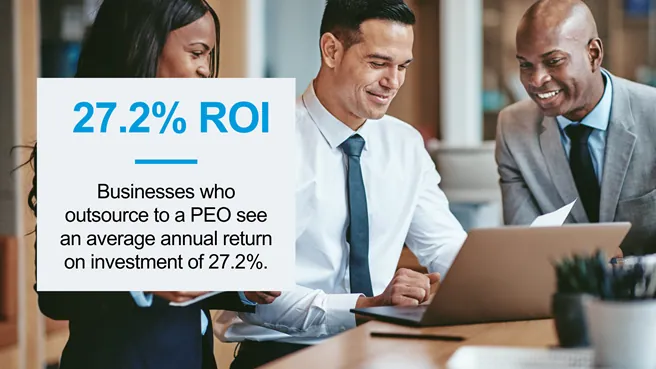 ROI of business who outsource to a PEO